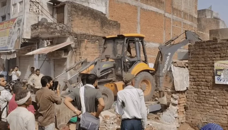 PWD's bulldozer runs
