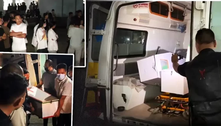 violence erupts again in Manipur