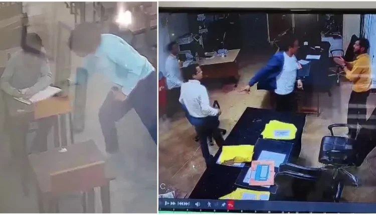 fighting with teachers